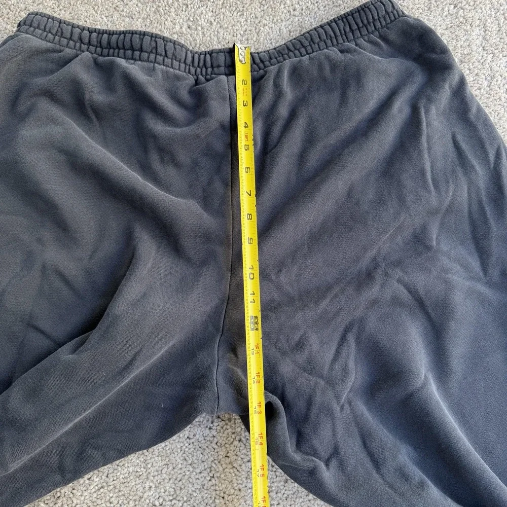 Nike Sweatpants Mens XL Gray Fleece Elastic Waist Drawstring Pockets Athletic